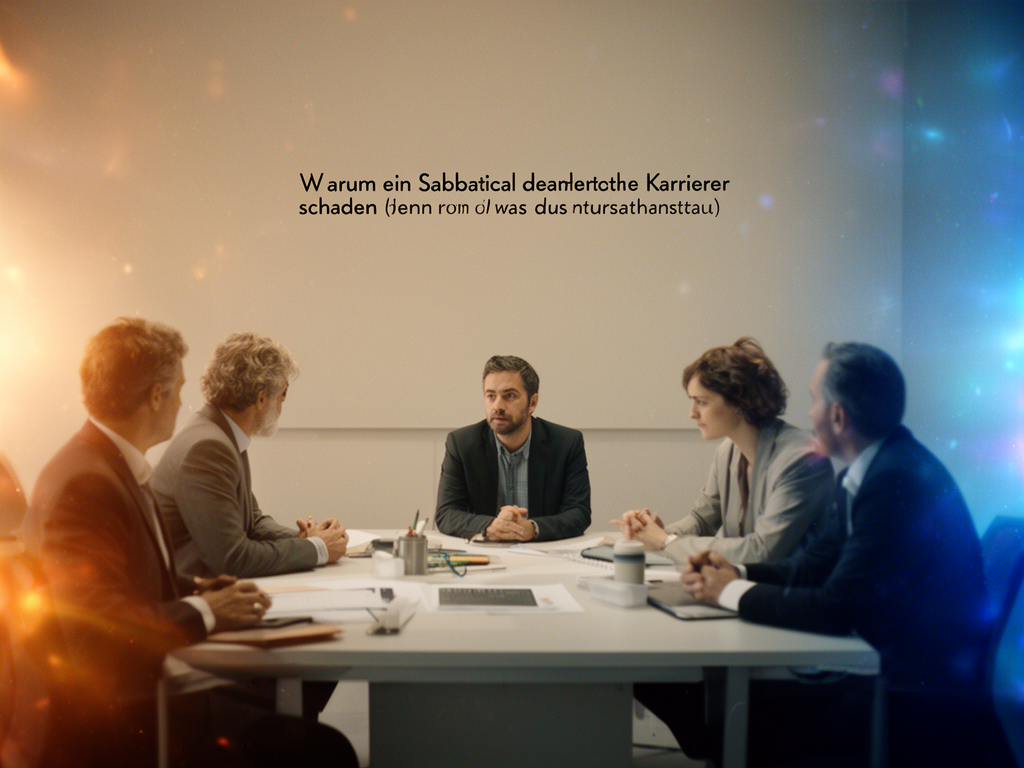 Warum ein Sabbatical deiner Karriere schaden kann (und was du stattdessen tust)